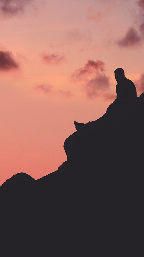 Alone-Apple-iPhone-7-Plus-&-Xiaomi-MiUI-9-Wallpapers