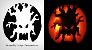 Pumpkin-Carving-Stencils-printable-patterns-ideas-2017