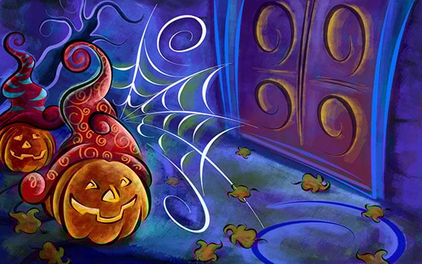 ColorFul-Pumpkin-Background