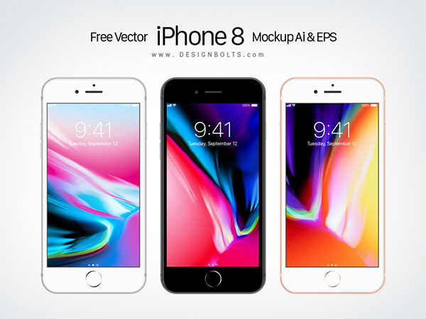 25 Best iPhone 8 Mockups and Templates for Free Download [PSD+Sketch]