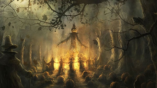 Halloween-Pumpkin-Scary-Wallpaper
