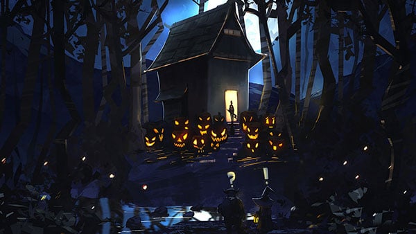 Halloween-Scary-House-Background