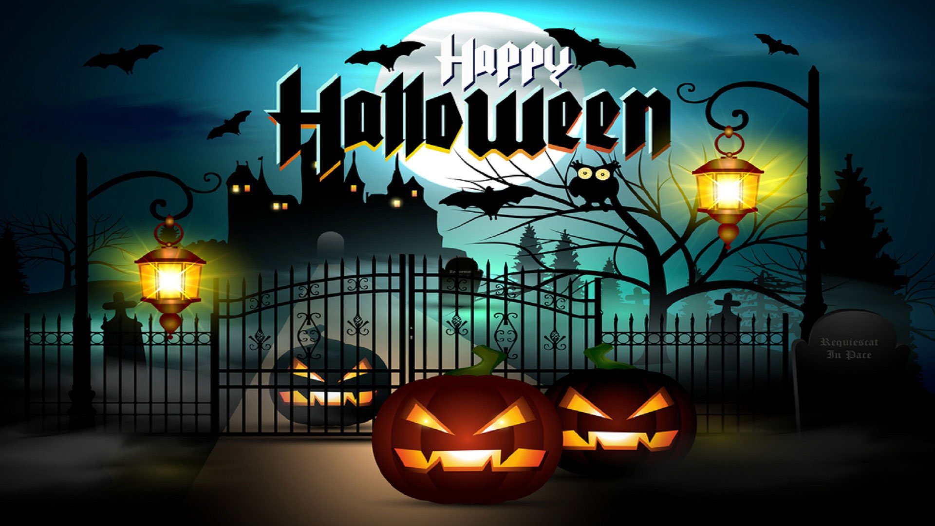 Scary Happy Halloween Wallpapers