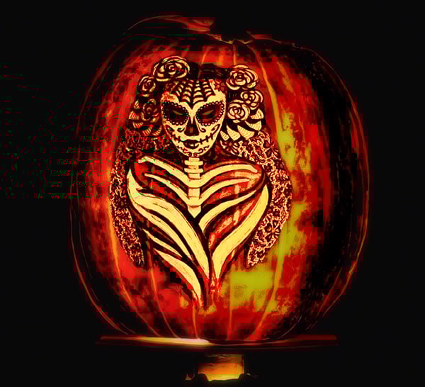 Scary-Pumpkin-Carving-Wallpaper