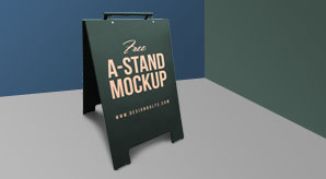 Free-Outdoor-Advertising-A-Stand-Mockup-PSD