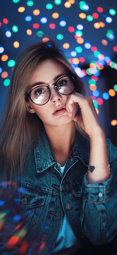 Beautiful-Girl-Apple-iPhone-X-Wallpaper