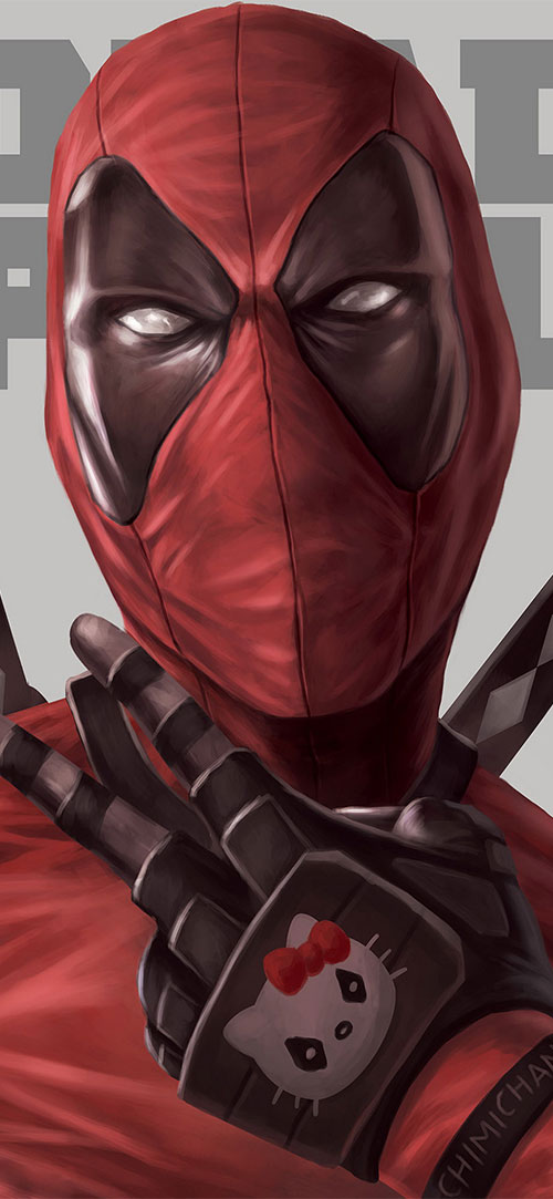Deadpool-Apple-iPhone-X-Wallpaper