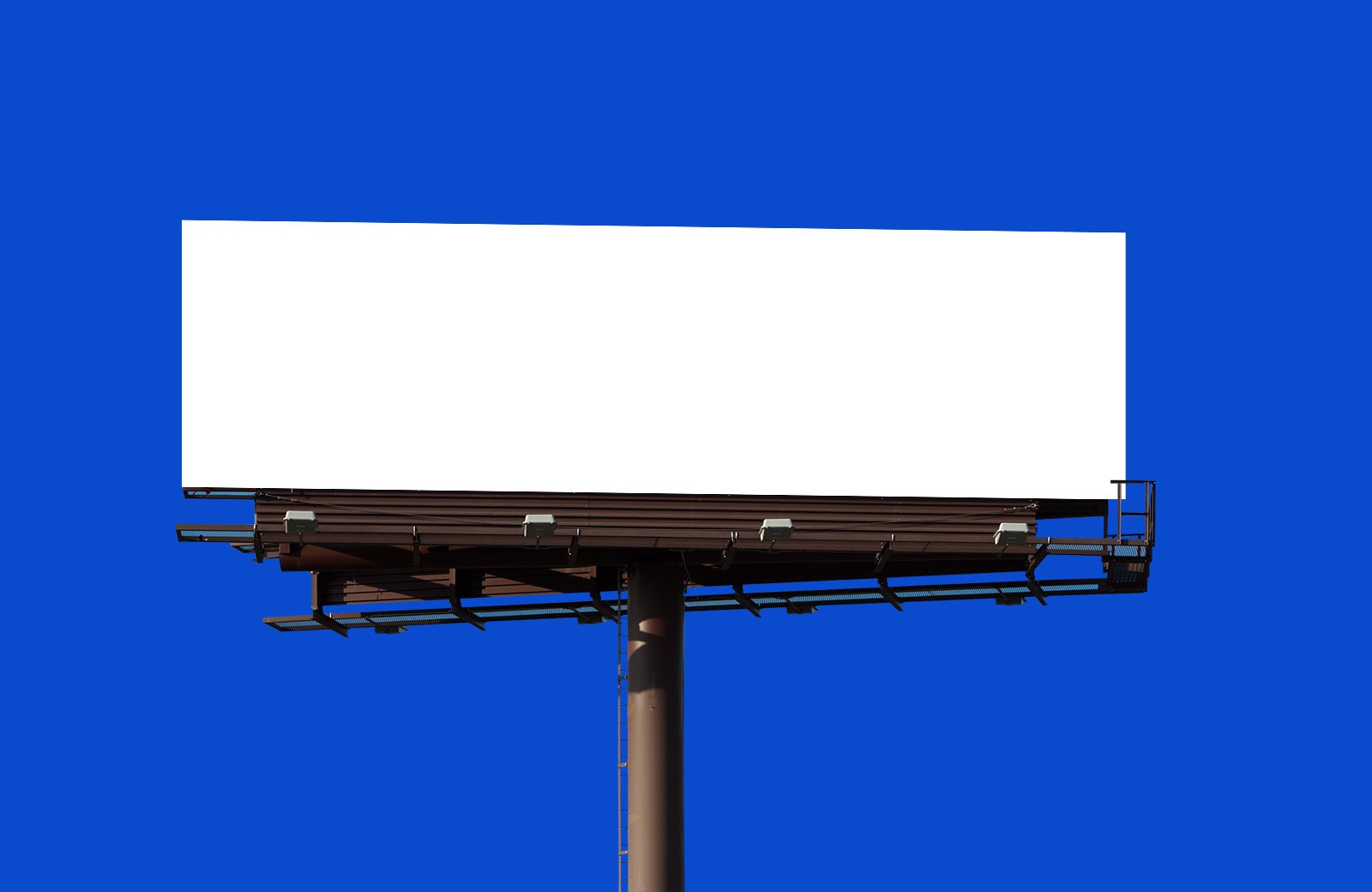 Download Free Outdoor Advertisement Blank Hoarding / Billboard ...