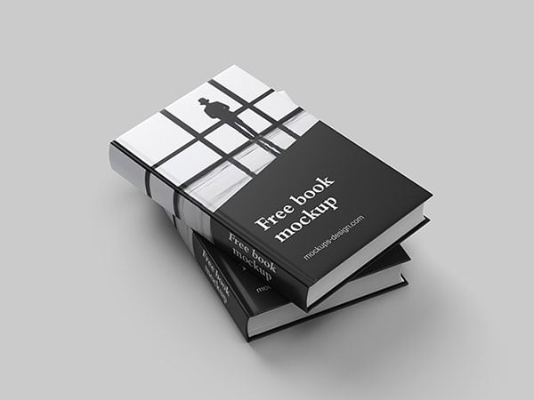 Download 70+ Free Hardcover & Paperback Book Mockup PSD Files