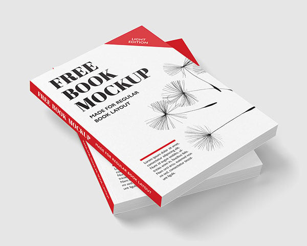 Download 70 Free Hardcover Paperback Book Mockup Psd Files