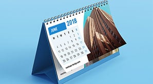 Download 30 Best Free Table Desk Tent Wall Calendar Mockup Psd Files