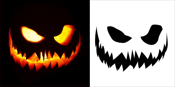 7 Simple Pumpkin Carving Stencils Pattern Ideas for Kids 2018