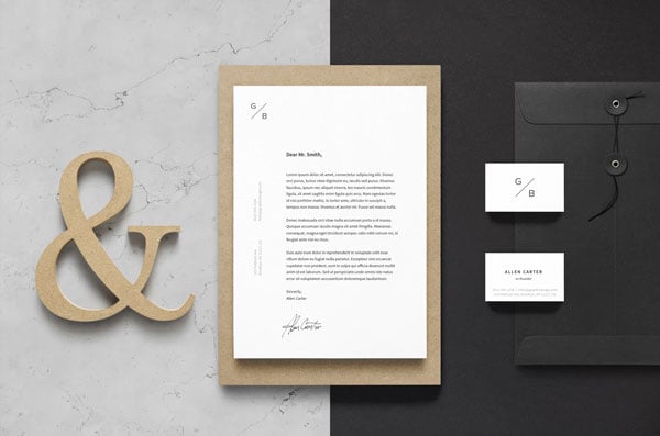 Download 50 Free Professional Stationery / Corporate Identity Mockup PSD files