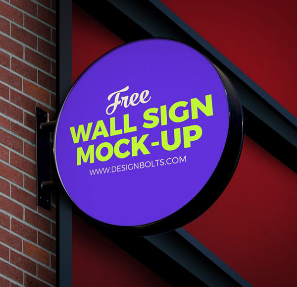 Download 60 Free Best Outdoor Wall Hanging Mounted Shop Sign Mockup Psd Files PSD Mockup Templates