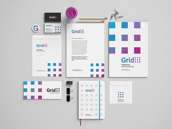 Download 50 Free Professional Stationery Corporate Identity Mockup Psd Files