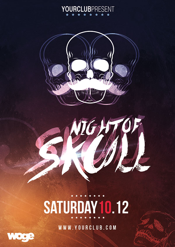 60 Free Halloween Posters Invitation Flyers Print Templates 18