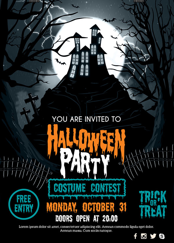 60-free-halloween-posters-invitation-flyers-print-templates-2018