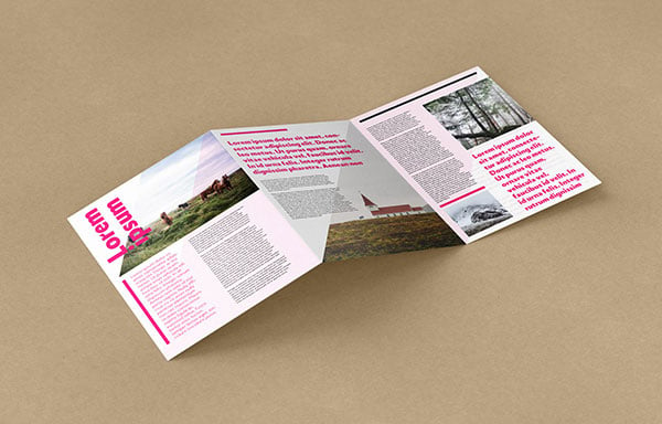 40 Best Free Tri Fold 3 Panel Brochure Mockup Psd Files