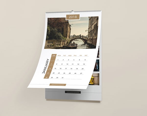 Download Free 30 Best Free Table Desk Tent Wall Calendar Mockup Psd Files PSD Mockup Template