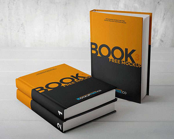 Download 70+ Free Hardcover & Paperback Book Mockup PSD Files