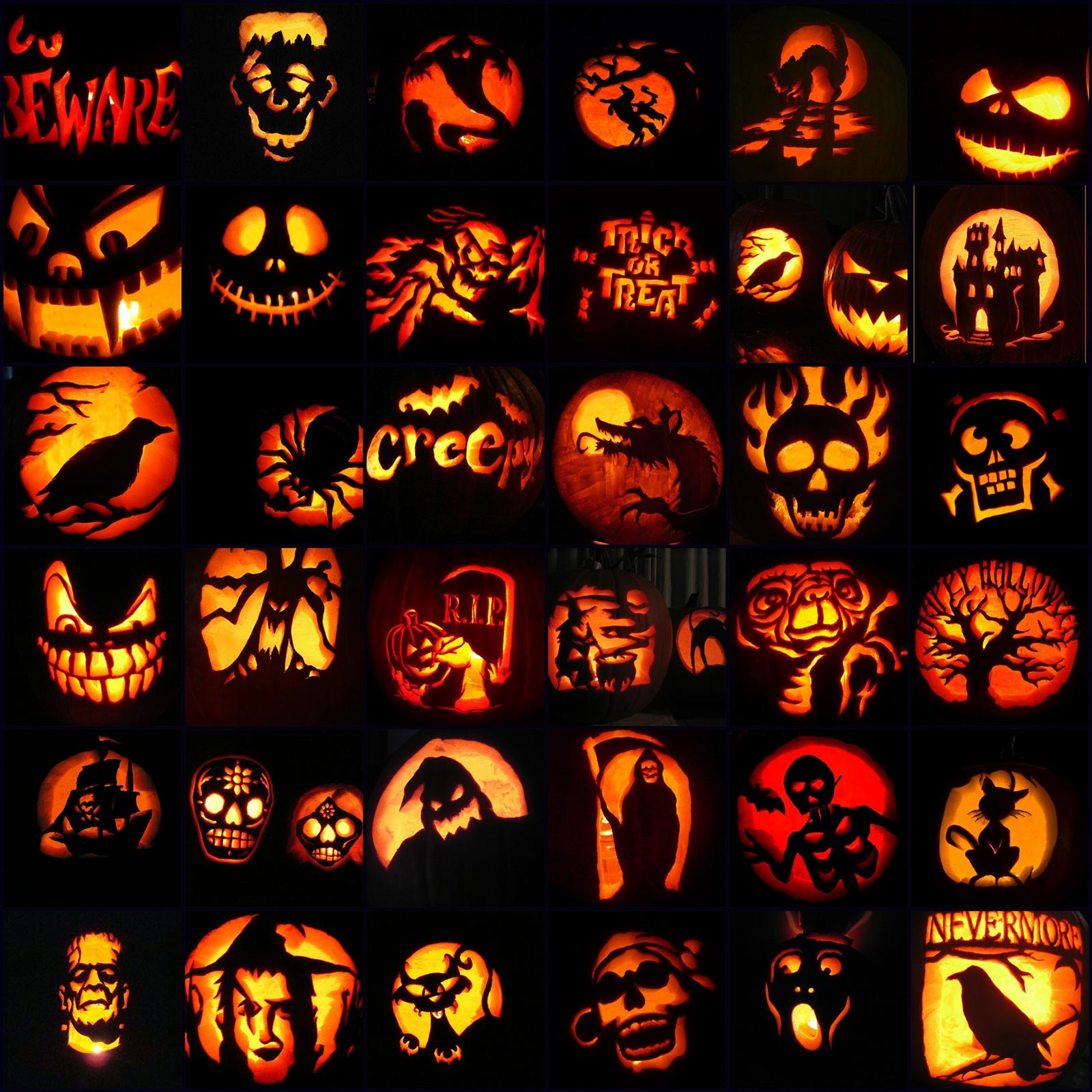 600+ Scary Halloween Pumpkin Carving Face Ideas & Designs 2018 for Kids ...