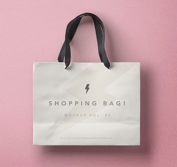 20 Free Shopping Bag Mockups