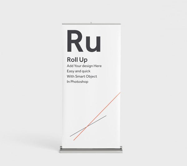 Realistic-roll-up-mock-up