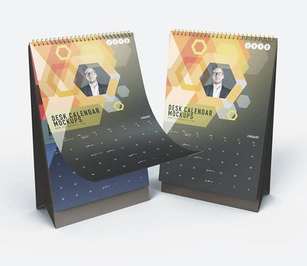 Download 30 Best Free Table Desk Tent Wall Calendar Mockup Psd Files Yellowimages Mockups