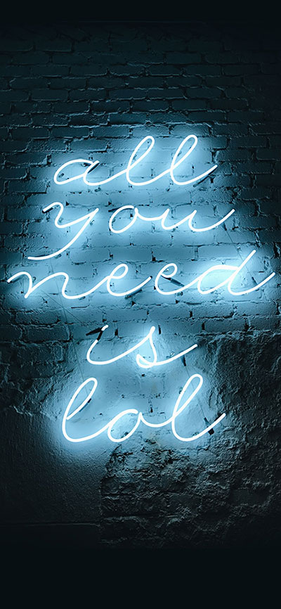 Funny-Typography-iPhone-X-Plus-Wallpaper