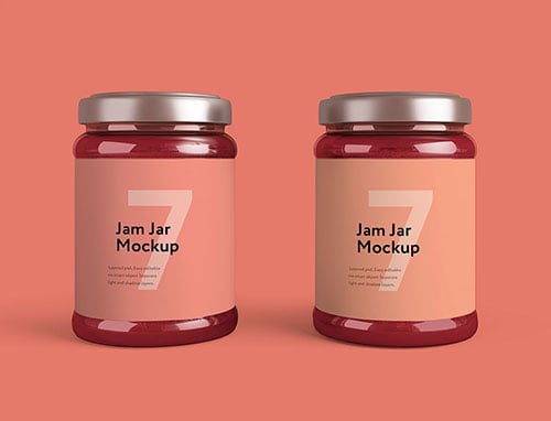 Download 55 Best Free Glass & Plastic Bottle Label Mockup PSD Files