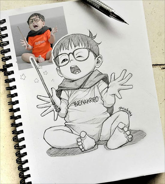 30+ Amazing Sketches of Strangers as Cartoon by Indonesian Artist Rudi 30+ Amazing Sketches of Strangers as Cartoon by Indonesian Artist Rudi