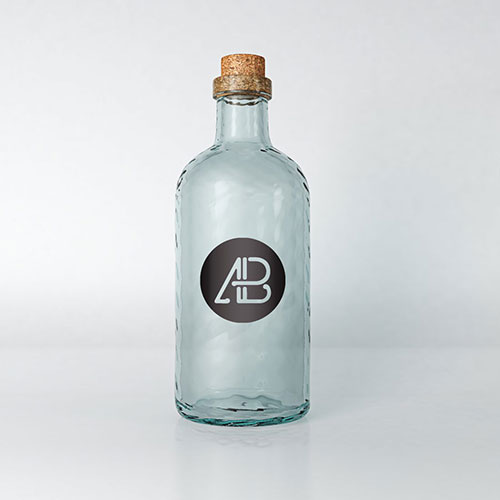 Download 55 Best Free Glass Plastic Bottle Label Mockup Psd Files