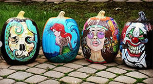 Amazing-Painted-&-Decorative-Pumpkin-Art-Ideas-for-Halloween-2018