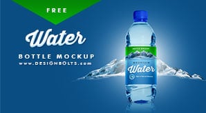 Download Free Premium Pet Water Bottle Mockup Psd