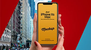 Free-iPhone-Xs-Max-in-Female-Hand-Mockup-PSD-File