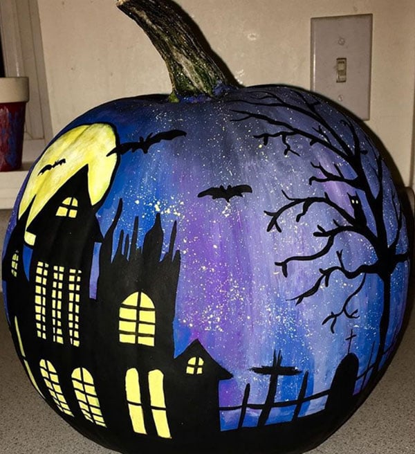 Collection 90+ Pictures Pictures Of Painted Pumpkins For Halloween ...