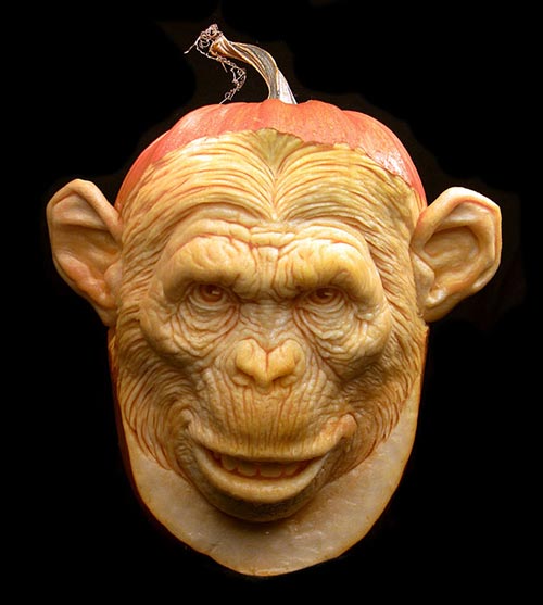 55+ Epic Scary 3D Pumpkin Carving Face Ideas from Talented Carvers 2018