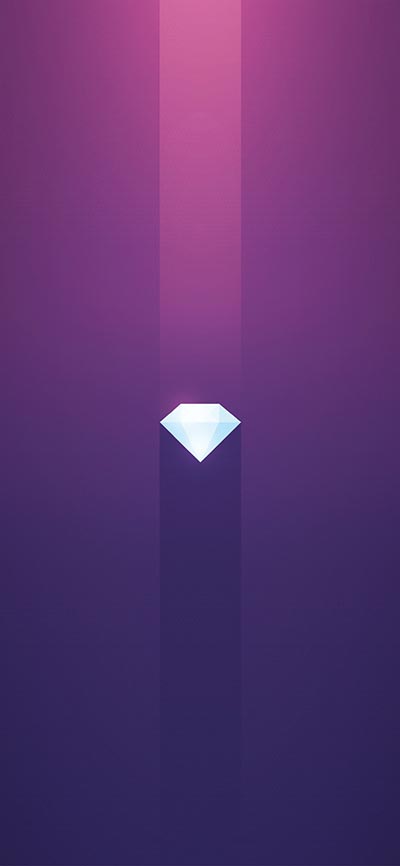 Purple-Diamond-iPhone-Xs-Wallpaper