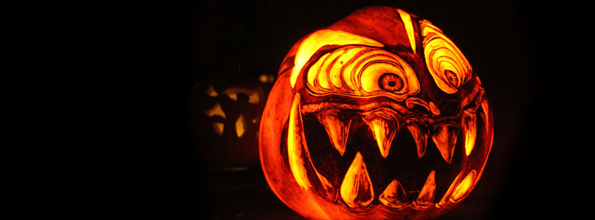 40+ Scary Happy Halloween 2018 Facebook Timeline Cover Photos & Images