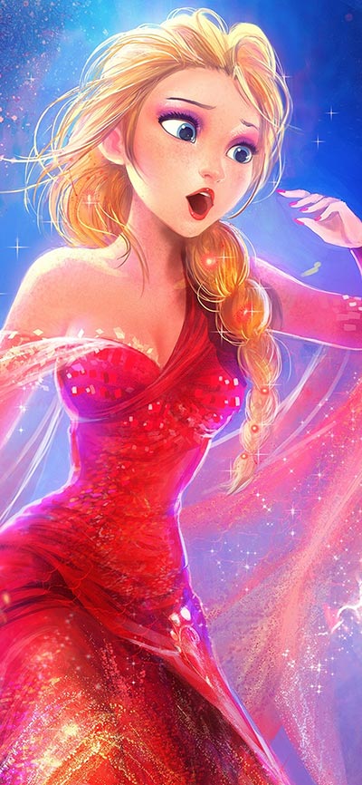 queen_elsa_iPhone-Xs-Wallpaper