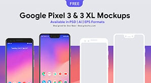 Free-Google-Pixel-3-&-Google-Pixel-3-XL-Mockup-PSD-Ai-EPS-02