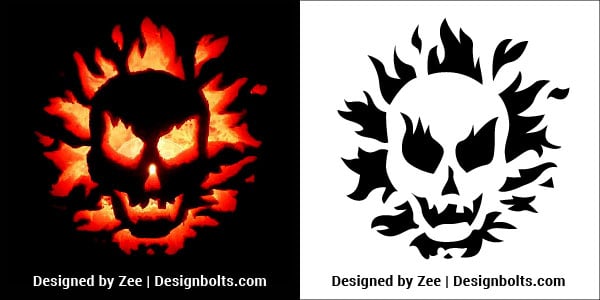 5 trendy pumpkin carving stencils printable patterns designs ideas for halloween 2018