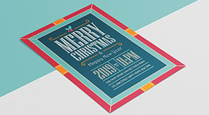 Free-Vintage-Merry-Christmas-2018-&-Happy-New-Year-2019-Flyer-Design-Template-04