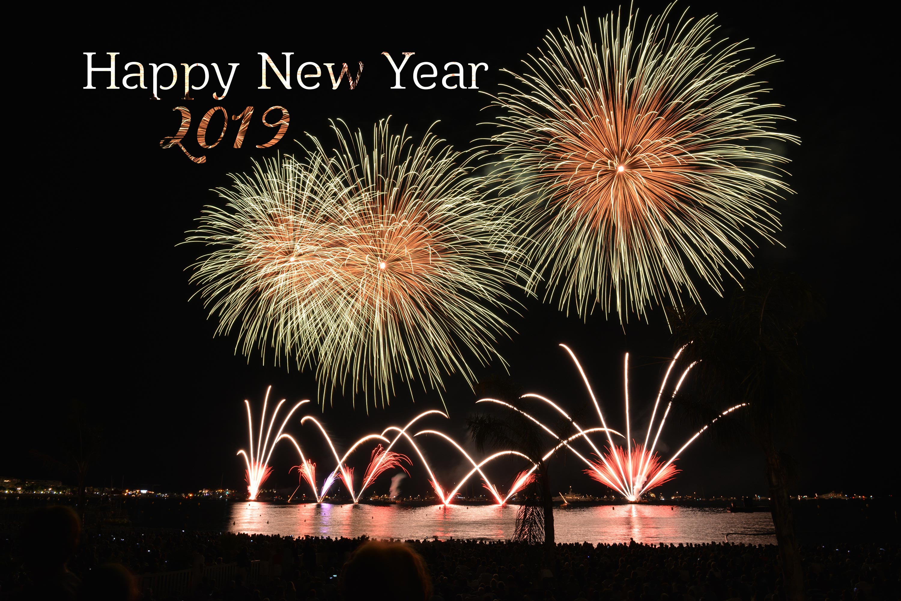 20+ Happy New Year 2019 &amp; Fireworks Pictures &amp; Wallpapers for Sharing