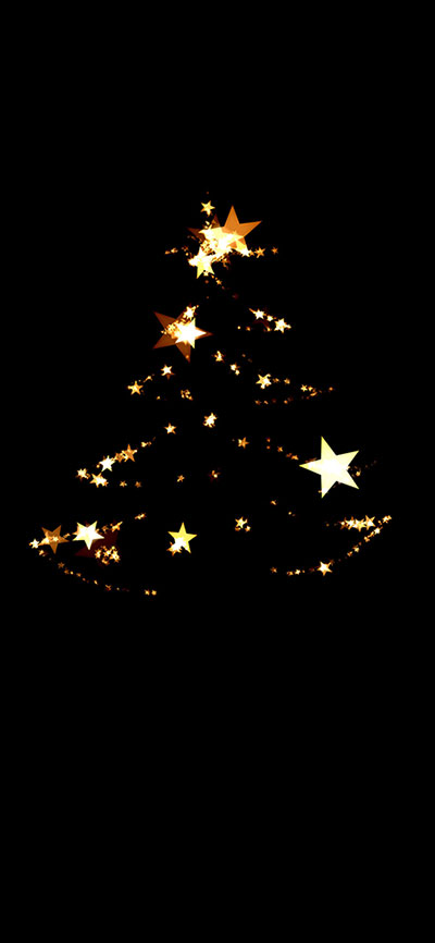 christmas-Tree-with-Stars-iPhone-Xs-Max-Background
