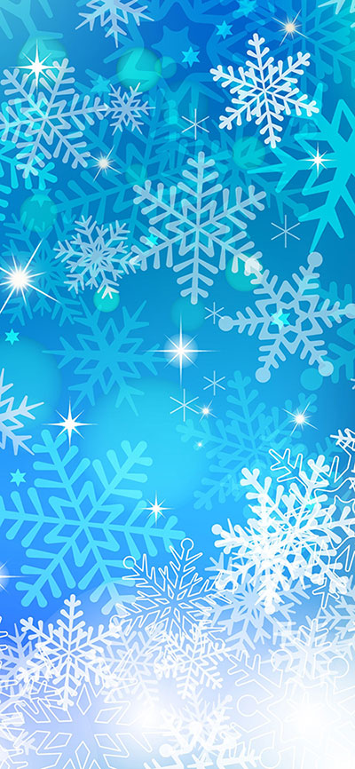 snowflake-iPhone-Xs-Max-Background