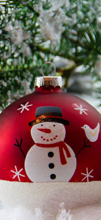 snowman-iPhone-Xs-Max-Wallpaper