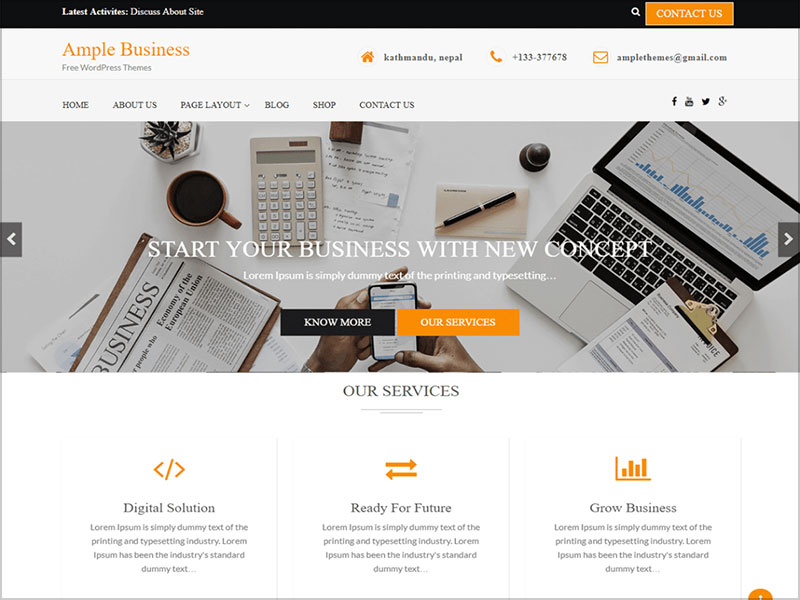 Ample-Business-professional-Business-Consulting-and-Investments-WordPress-Theme-2019