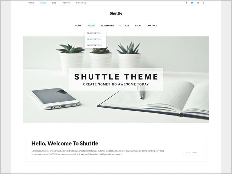 Shuttle-Corporate-awesome-free-version-of-Shuttle-Pro-2019