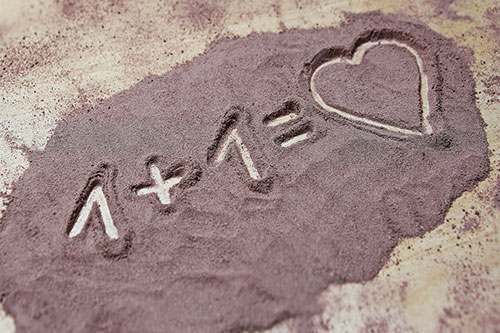 1+1=Heart-Picture